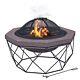 Bbq Grill Fire Pit Garden Heater Great For Camping Outdoor Firepit Patio
