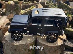 Bespoke Defender firepit Land Rover CNC MADE TO ORDER 2- 3mm raw steel sheet