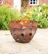 Contemporary Firepit In Rust Modern Fire Pit Rust Fire Bowl Garden Heater Fire