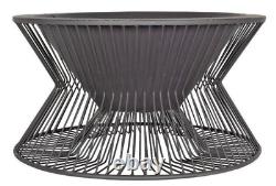 Fire PIt Outdoor Patio Heater Modern Large Milan La Hacienda