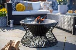 Fire PIt Outdoor Patio Heater Modern Large Milan La Hacienda