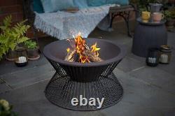 Fire PIt Outdoor Patio Heater Modern Large Milan La Hacienda