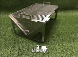 Fire Pit BBQ Slot And Go Stainless Steel