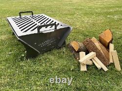 Fire Pit Bbq Log Burner Outdoor Seating Fire Show Display Floor Camping Large
