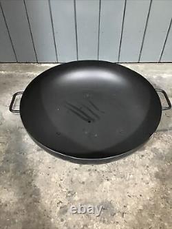 Fire Pit Circular Black Industrial Metal