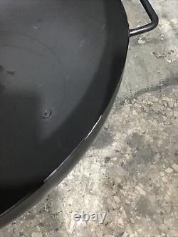 Fire Pit Circular Black Industrial Metal