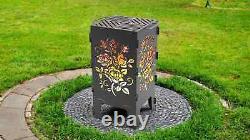 Fire Pit Grill, Barbecue, Collapsible, Flatpack BBQ 7 Designs Available