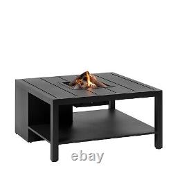 Fire Pit Outdoor Table Gass Heater Garden Coffee Table Fireplace Patio Stove