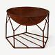 Fire Pit Rust Model By Made.com Rrp £220 Outdoor Garden All Seasons