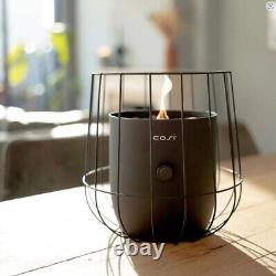 Garden Fire Pit Outdoor Heater Black Gas Table Lantern Portable Camping Stove