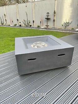 Gas Fire Pit Outdoor Premium XLarge with Rain Cover