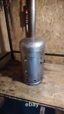 Gas bottle wood burner log Burner Chimena Fire Pit Handmade Built To Last