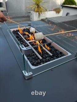 Gas fire pit