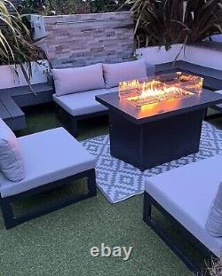 Gas fire pit