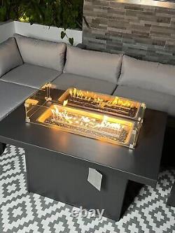 Gas fire pit