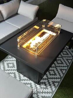 Gas fire pit