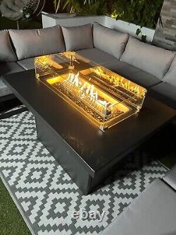 Gas fire pit