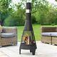 Harrier Chiminea Fire Pits 3 Styles/sizes Luxury Outdoor Log Wood Burners