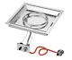 Hh Fire Stainless Steel Drop In Burner Fire Pit Pan With Pulse Ignitor