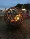 Horse Shoe Globe Fire Pit Sculpture 105cm Diameter