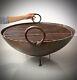 Indian Firepit, Or Kadai. New With Stand & Heavy Duty Grill. Diameter 61 Cms