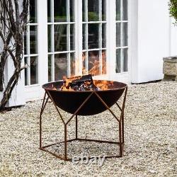 Ivyline Buckingham Outdoor Firebowl Cast Iron