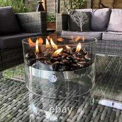 Jaeden Large Indoor Outdoor Table Top Fire Pit by Philippi