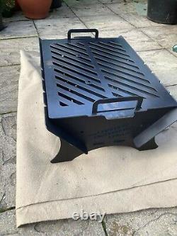 Large Fire Pit Grill Bbq Outdoor Seating Fire Show Display Floor Camping