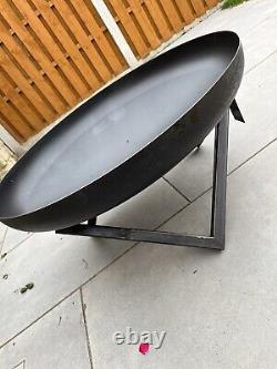 Large Fire Pit NEW Cook King Santiago 80cm Steel Firepit Inc Cover