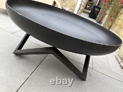 Large Fire Pit NEW Cook King Santiago 80cm Steel Firepit Inc Cover