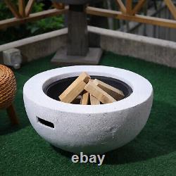 Large Garden Patio BBQ Fire Pit Grill Bowl Stove Brazier Outdoor Firepit Heater