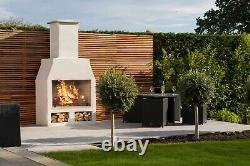 Natural Outdoor Garden Fireplace / Barbecue made from Volcanic Pumice