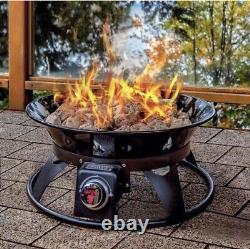 Outland Firebowl Mega Portable Propane Camp Fire Outdoor Camping Firepit