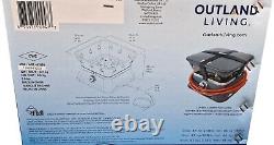 Outland Firecube Firebowl Fire Pit with Cover & Carry Kit Home/ Camping, New box