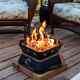 Outland Living Firecube Portable Propane Camp Fire Outdoor Camping Firepit New