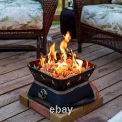 Outland Living Firecube Portable Propane Camp Fire Outdoor Camping Firepit NEW