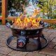Outland Portable Propane Camp Fire-pit Garden Heater Stainless Steel