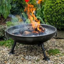 Quality Steel Fire Pit (Gardeco) UNUSED (bought for £170 two years ago)