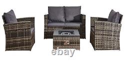 Rattan Garden Furniture Outdoor Corner Sofa Patio Garden Available In 3 Design