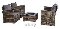 Rattan Garden Furniture Outdoor Corner Sofa Patio Garden Available In 3 Design