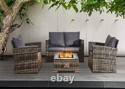 Rattan Garden Furniture Outdoor Corner Sofa Patio Garden Available In 3 Design