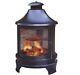 Rustic Outdoor Chimenea With Cooking Grill Fire Pit Grill Bbq Barbecue