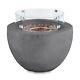 Tower Magna Gas Fire Pit With Smokeless Flame, Round, Magnesium Oxide T978527