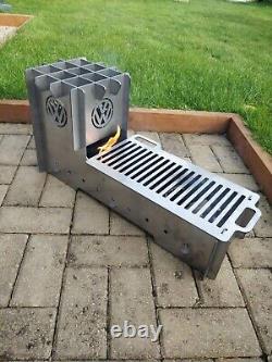 VW portable flat pack BBQ and Grill Fire Pit