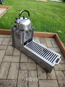 VW portable flat pack BBQ and Grill Fire Pit