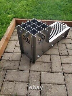 VW portable flat pack BBQ and Grill Fire Pit