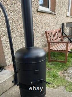 Brûleur de bûches de bois pour bouteille de gaz Cheminée Foyer Fait Main Construit pour Durer