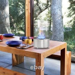 Brûleur de table de cheminée à l'éthanol bio pour intérieur et extérieur