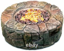 Centurion Supports Fireology KALUYA Bronze Luxueux Jardin & Patio Brasero à gaz