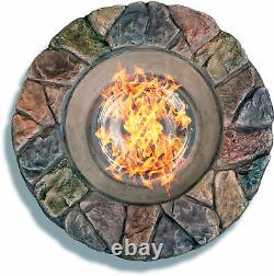 Centurion Supports Fireology KALUYA Bronze Luxueux Jardin & Patio Brasero à gaz